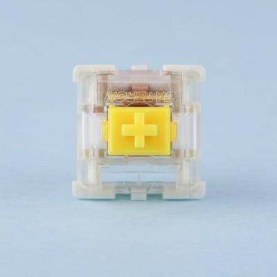 China Gateron Linear Hot Selling Yellow Switch Linear Mechanical Keyboard Switches for sale