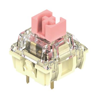 China High Quality Linear Rose Gold Switch TTC Linear Mechanical Keyboard Switches for sale