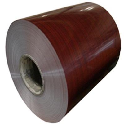 China 3004 Alloy Strength Mill Finish Brown Aluminum Coil Stock Length 100-2650mm For Airport Roofing use for sale