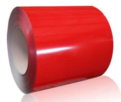 China High Durability Polyester Color Coated Aluminum Coil Roll With 8-50 Microns Coating for sale