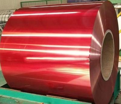 China RAL Color Flexibility SMP Color Coated Aluminum Coil with Excellent Weather Resistance for sale