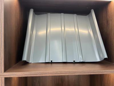 China 225-900 Grade 1000 Series Customized Aluminum Roofing Sheet in Various Colors for sale