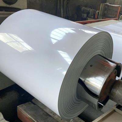 China 5xxx Alloy Painted Aluminium Rolls Weather-resistant Surface Coating for sale