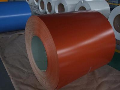 China 2-3T Prepainted Aluminum Coil With Color Coated Technology And CCIC Certificates for sale