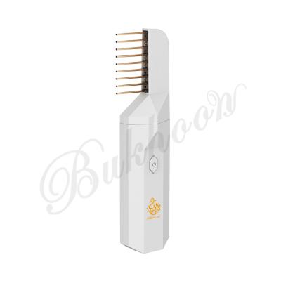 China New Wholesale High Quality Middle East Incense Bokhoor Comb Mubkhar Portable Electric Hair Censer for sale