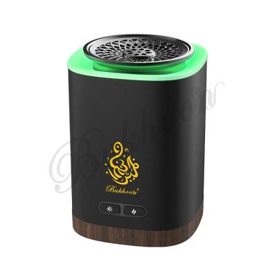 China Cheap Portable Arabic Electric Car USB Bakhoor Rechargeable Incense Burner with Light for sale