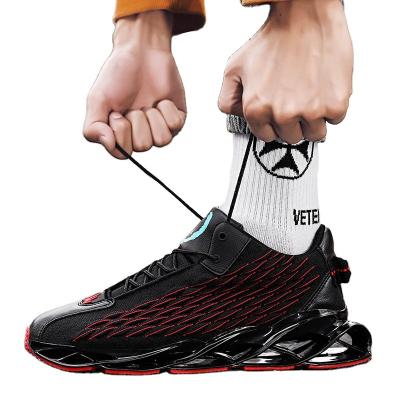 China Lightweight High Quality Male Breathable Shoes Fashion Sneakers Rubber Shoes Walking Style Casual Shoes for sale