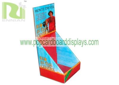 China Easily Assemble Cardboard Counter Displays Offset Printing For Magazine for sale