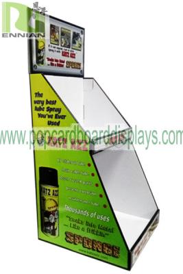 China Light Duty Point Of Purchase Pos countertop Cardboard Display Articles For Daily Use cardboard counter display units for sale