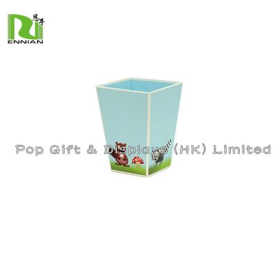 China Environmental protection recycle paper outdoor furniture trash can for sale