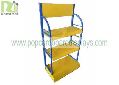 China Painted Metal Wire Rack Display Stands Customized Logo / Size For Household Items for sale