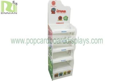 China Retail Corrugated Plastic Display Flooring Baby Food Display Rack With 5 Tiers for sale