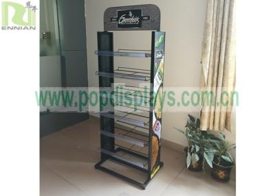 China 2 Sides Metal Wire Retail Display Racks For Greenfield / Displaying Merchandise for sale