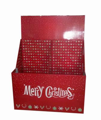 China POP cardboard pallet displays for christmas gift promotional pallet display rack for sale