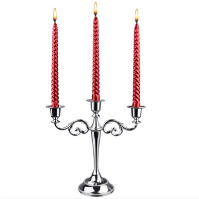 China New Type Top Sale Pillar Tea Light Candlestick Metal Home Decoration Candle Holder for sale