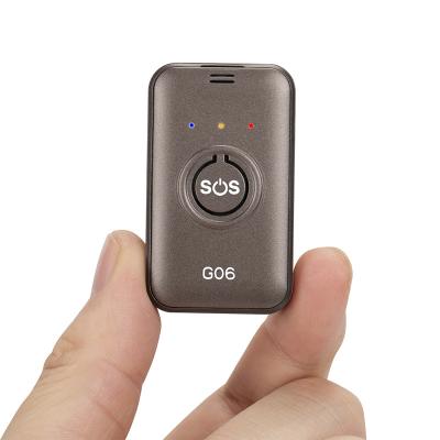 China For Kids/Pets/Car/Senior/Factory OEM Custom Logo SOS GPS Tracker G06 Personal Two Way Talking+Recording Phone GPS Tracking Device for sale