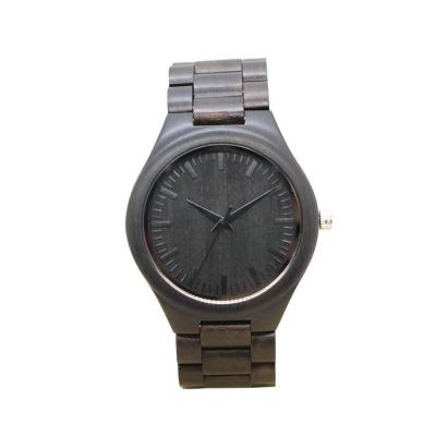 China 2018 Hot Product Full Calendar Natural Wood Watches Men, New Arrival Leisure Wrist Wood Watches for sale