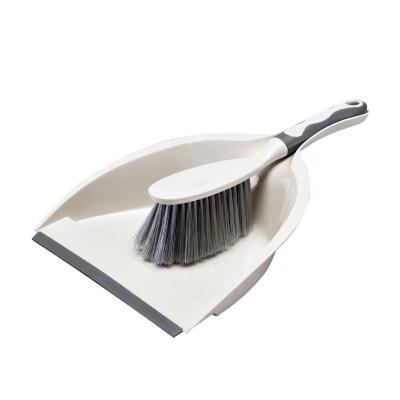 China Household Factory Field Cleaning Plastic Broom Set Dustpan Broom and Dustbin Cleaning Set for sale