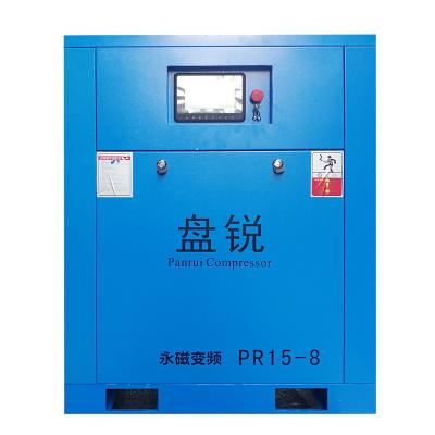 China PM Vsd 15Kw 20Hp Industrial Equipment Lubricated Screw Air Compressor for sale