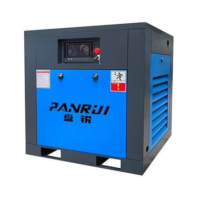 China Factory Price 10HP 7.5kw 1000L Industrial Compressors Lubricated Silent Rotary Air-Compressors Screw Air Compressor for sale