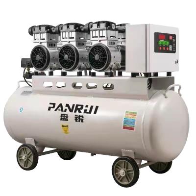 China Hot Sale 600w 800w 1200w 1600w 2400w 3200w 3600w 1HP 2HP 3HP 4HP 40L 80L 120L 8bar OIL-LESS Mini Piston Portable Air Compressor for sale