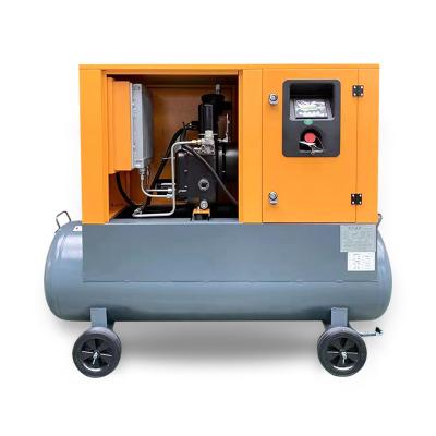 China High End Super Quiet Energy Saving 2.2kw 3kw 4.5kw Scroll Type All-in-one Lubricated Silent Transmission Efficiency 100% Air Compressor for sale