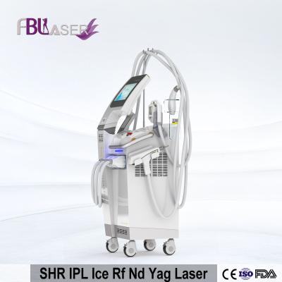 China IPL multifuncional real 3 en 1 máquina de la belleza del retiro del tatuaje de la máquina de la depilación del pelo en venta