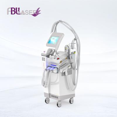 China Equipo multifuncional de la belleza del enfriamiento de máquina del retiro del pelo de Rejuvention de la piel de la E-luz del IPL RF en venta