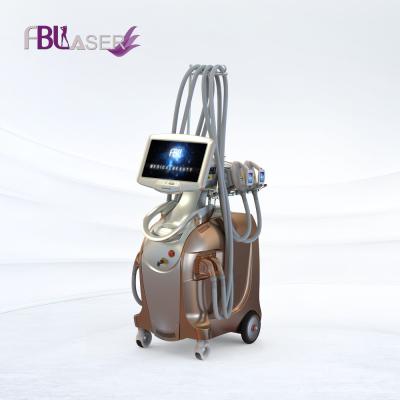 China Manijas calientes del cryo de la venta 4 de FBL que trabajan simultáneamente el dispositivo gordo de la belleza del helada de la máquina del cryo del cuerpo entero del cryolipolysis en venta