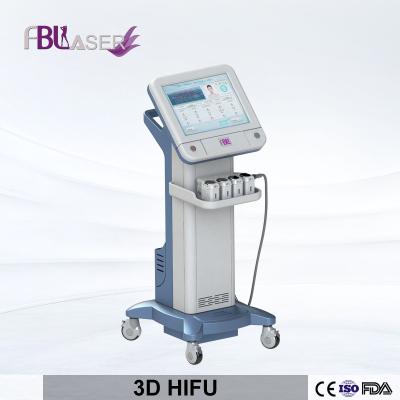 China factory price effective 20000 shots anti-wrinkle 3d hifu 8.0mm 13.0mm body slimming HIFU 3D for sale