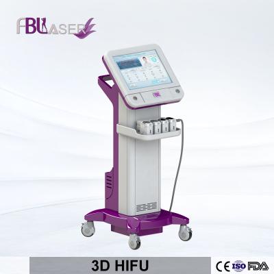 China O melhor levantamento de cara 3D da venda Hifu focalizou o dispositivo do salão de beleza do emagrecimento do corpo do ultrassom à venda