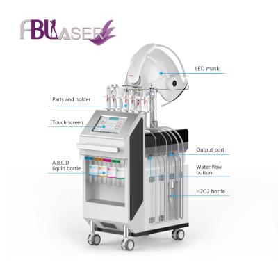 China 2019 New Design oxygen jet infusion beauty salon skin regeneration wrinkle removal device with CE/ISO for sale