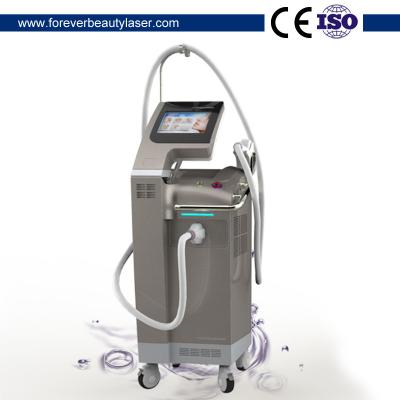 China Vertical beauty salon laser hair removal machine 808nm diode laser hair removal hair depilation beauty machine for sale