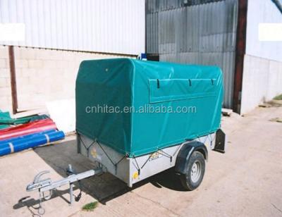 China Waterproof 1000D PVC Coated Trailer Cover, Farm Cage Trailer Cover, High Quality Canvas Cargo Trailer Cover for sale