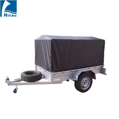 China Custom Size PVC Waterproof Trailer Cover Waterproof Car Trailer Covers for sale