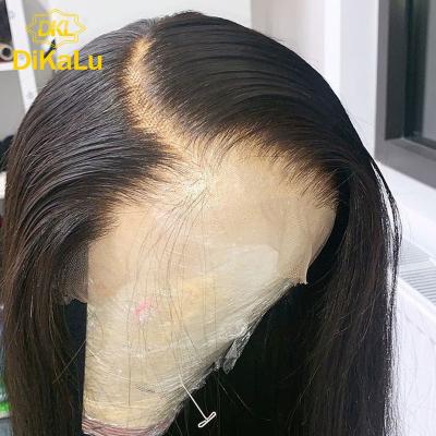 China Swiss Lace Wig Hd Silky Straight Full Wave Silky Straight Lace Wig, Single Knot Hairline Silk Low Lace Wig, Indian Vintage Remi Lace Wig for sale