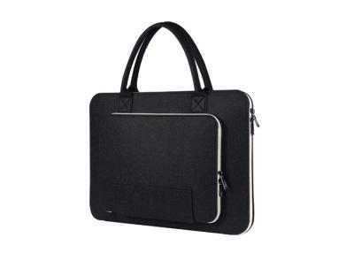 China 15.6 Inch Custom Wool Felt Laptop Case for sale