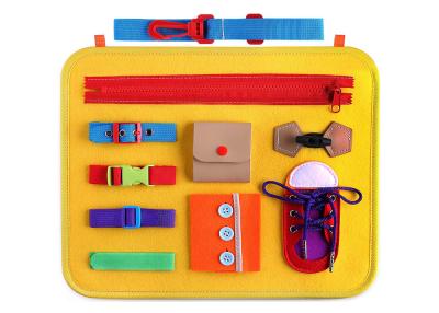 China Basic Skills Board Montessori Felt Educational Toys zu verkaufen