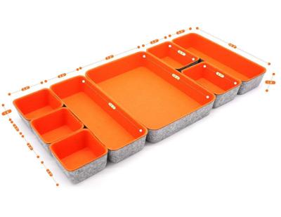 China Lightweight Freely Combined 3mm Felt Drawer Organiser for sale