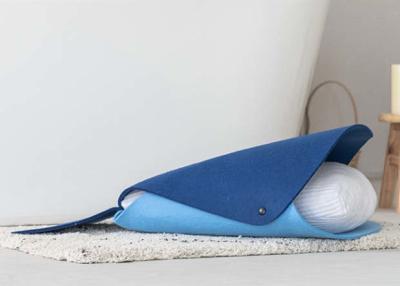 China Button Closure Washable Shark EN 71 Felt Cat Cave for sale