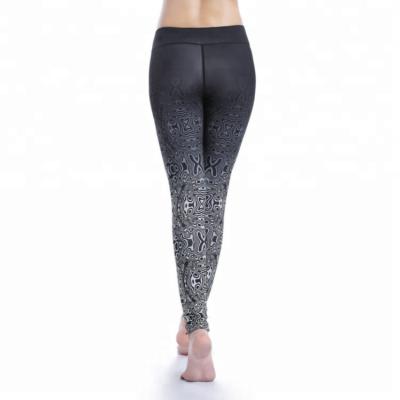 China Breathable Women Yoga Pants High Waist Fitness Gaiters for sale