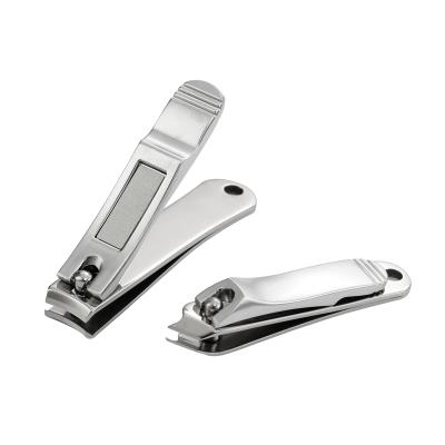 China Soft Fine Cutting Personal Care Stainless Steel Professional Practical Nail Toe Nail Carton Steel Finger Nail Clippers for sale