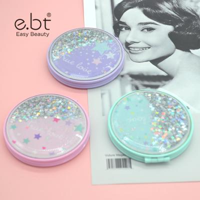 China New Arrival Lighted Makeup Mirror Pocket Mirror Cosmetic Mirror Cute Gifts For Girls for sale