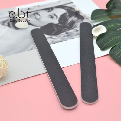 China Professional 180 Paper Black Sand Nail Folders Custom Logo Private Label Double Sided Nail Folder 100 for sale