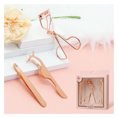 China Wholesale Beauty Cosmetics Makeup Manufacturer Eyelashes Tools Vendor Lady's Eyelash Curler Private Label Packaging Eyelash Curler With Silicone Pad for sale