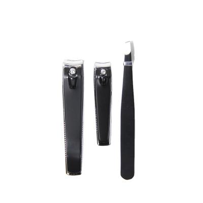 China Lady Beauty Cosmetics Makeup Hot Sale Design Factory Supplies 3pcs Manicure Pedicure Set 3pcs Personal Care Tools Nail Clipper Set Latest for sale