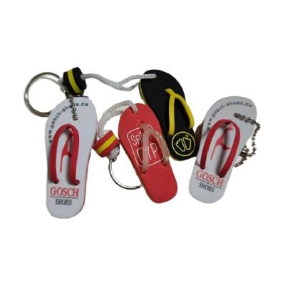 China Free Sample Promotional Cheap New Design Fashion Floating Key Chain Keyring Promotional Gift EVA Foam Key Ring Keychain for sale