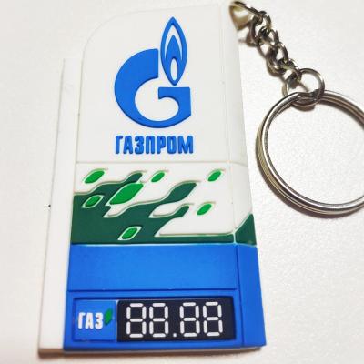 China Gift Factory Directly Custom Corporation Promotion Business Gift Key Chain 2d PVC Soft Promotional Key Decoration for sale