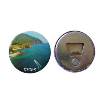 China Factory Cheap Custom Promotional Gift Fridge Magnet Beer Wine Tinplate Bottle Opener for sale