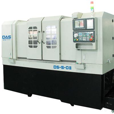 China Machinery repair shops manufacture twin axis metal lathe with double axis drehbank cnc lathe machine for sale